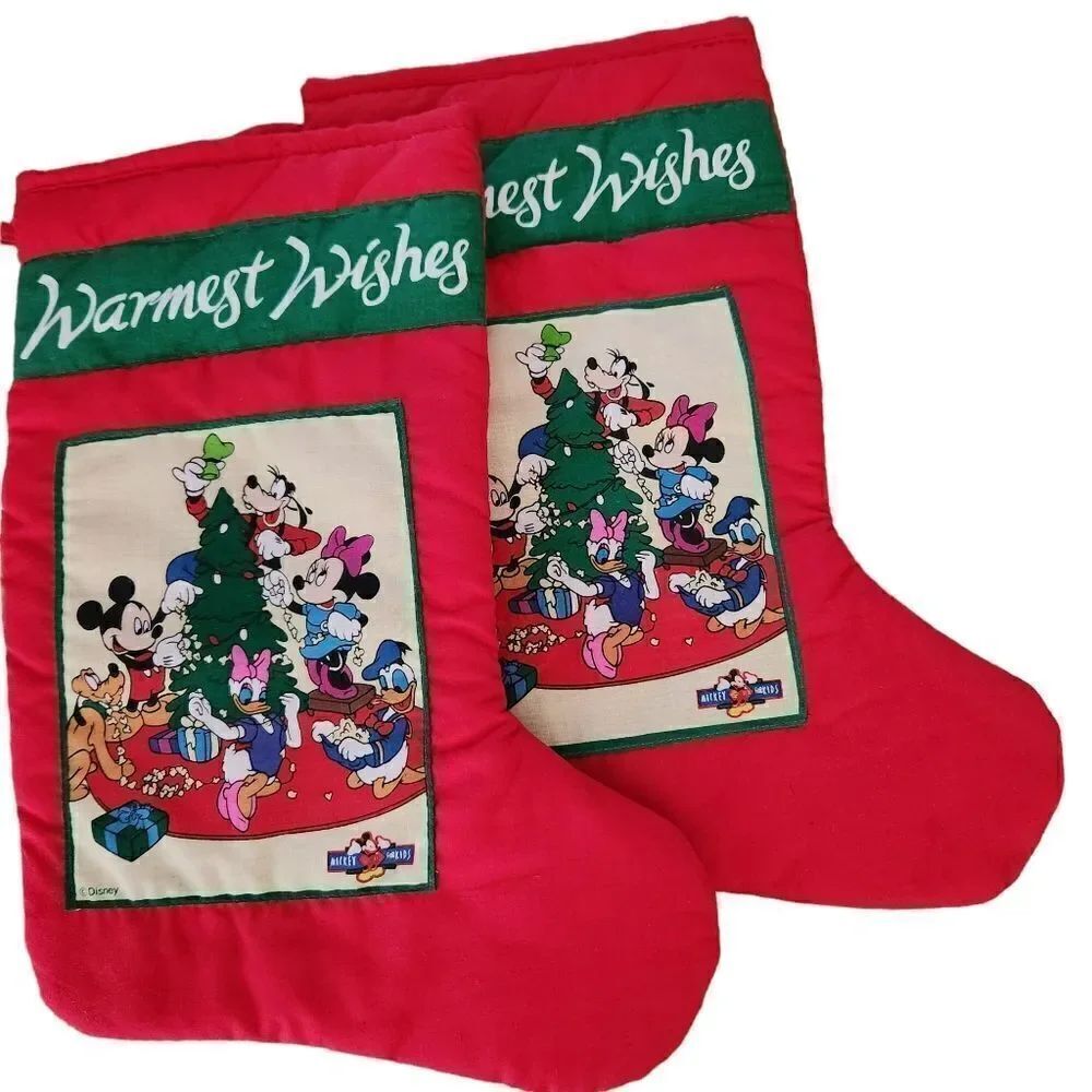 Disney Character Holiday Stocking Set of 2
